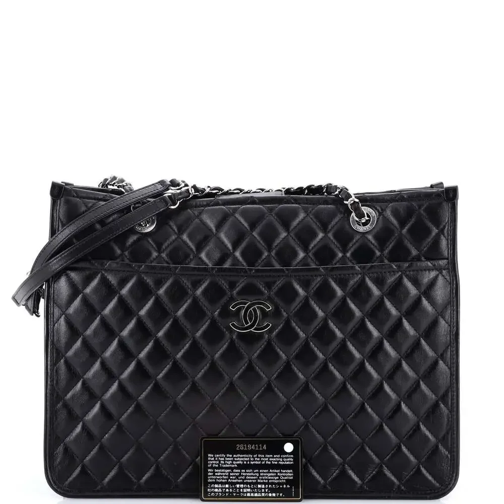 Chanel Classic Cc Shopping Tote Quilted #239898C49B - Picture 2 of 9
